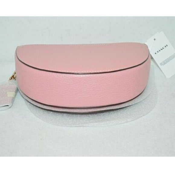 New Coach Ellen Crossbody Handbag Leather  Pink - Picture 6 of 9